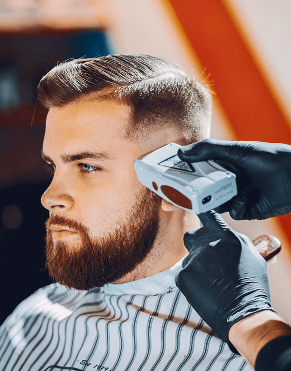 Model pewarnaan rambut basic color Voolcut Barbershop